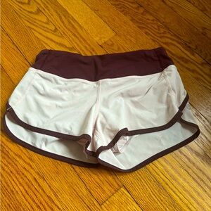 Lulu Lemon track shorts used condition